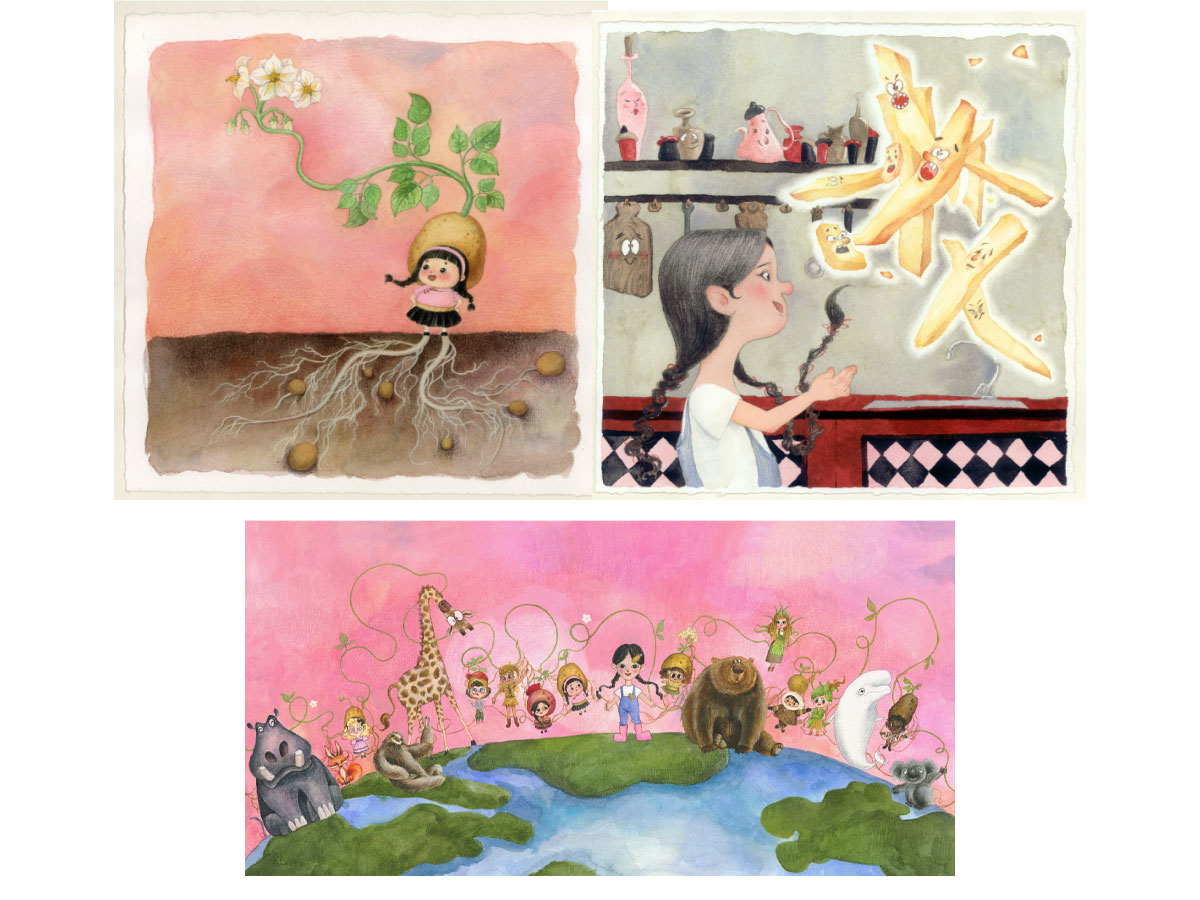 绘本插画展示
